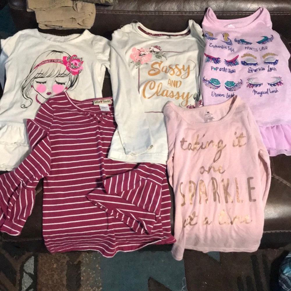 Long sleeve girls shirts